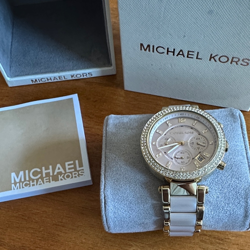 Michael Kors Gold and Blush Women's Watch
